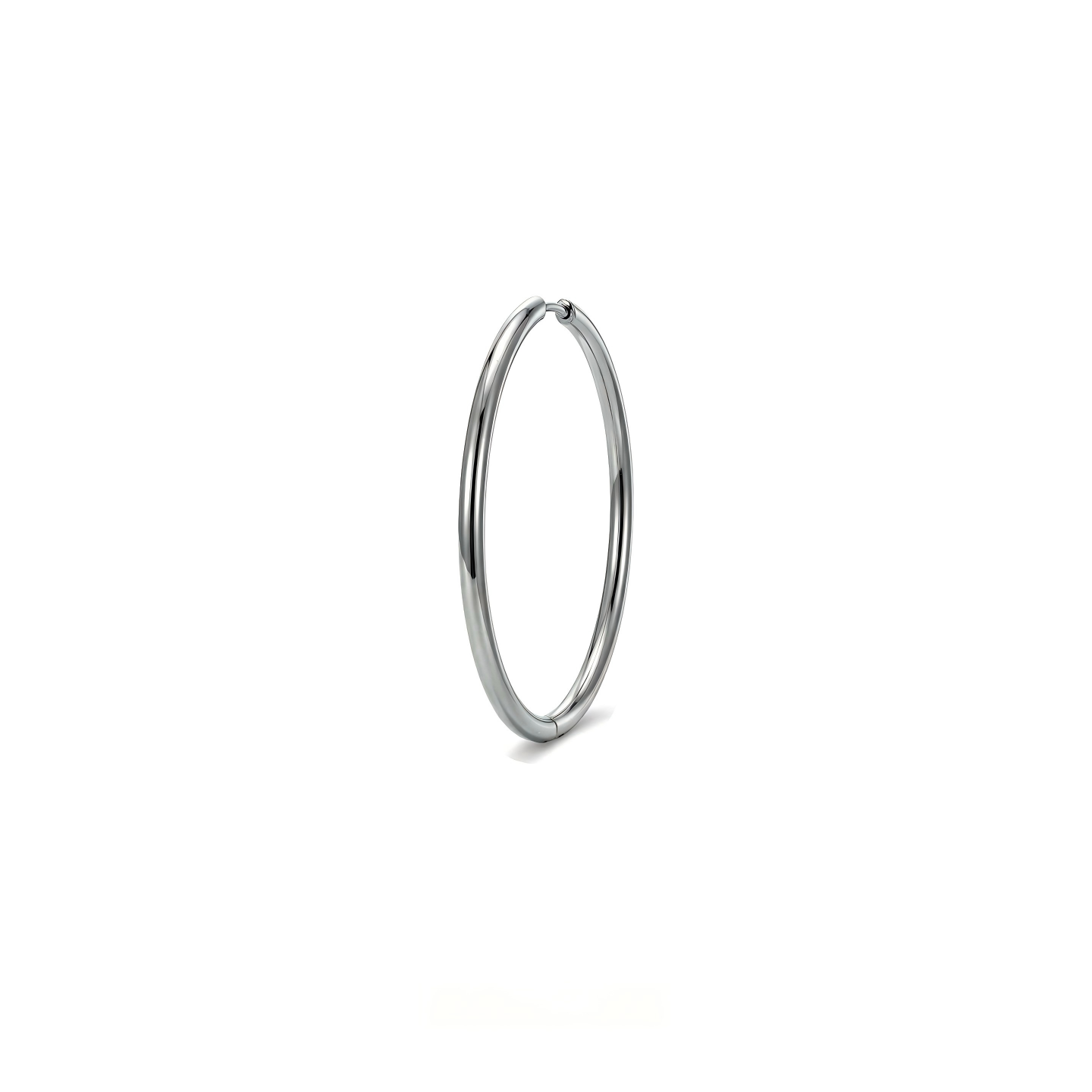 Single Large F136 Titanium Hoop Earring